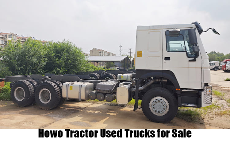 LHD Used Howo Tractor Trucks for Sale in Guam