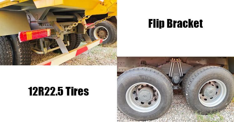 Sinotruk Howo Second Hand Truck with Tipper for Sale in Guam