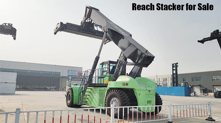 Empty Container Reach Stacker Machine Handler for Sale in Brazil