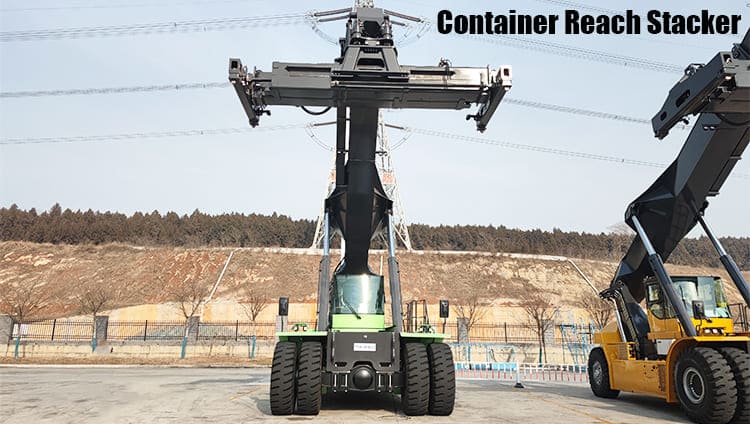 Empty Container Reach Stacker Machine Handler for Sale in Brazil