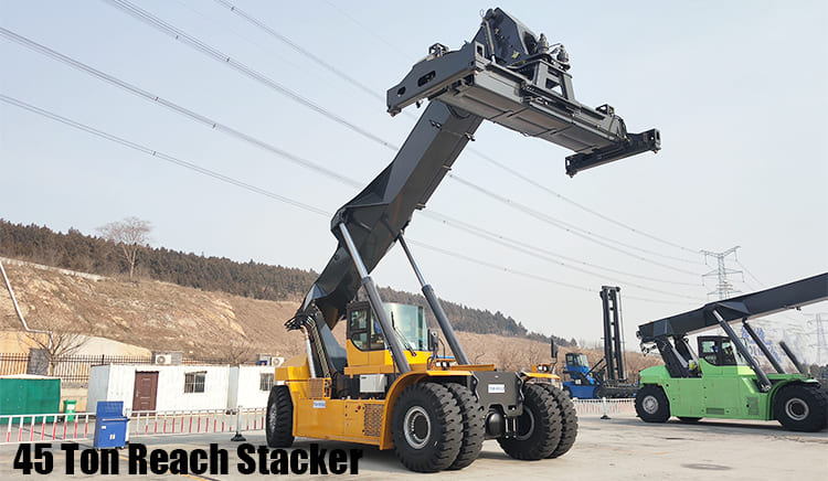 45 Ton Port Reach Stacker Truck Capacity in Brazil