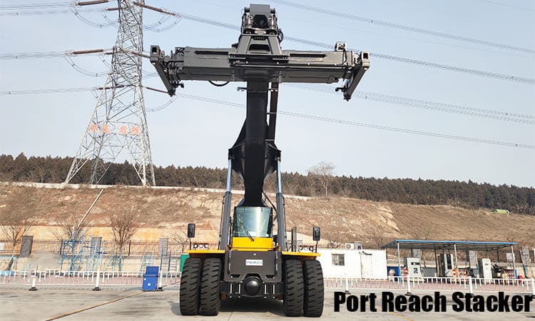 45 Ton Port Reach Stacker Truck Capacity in Brazil