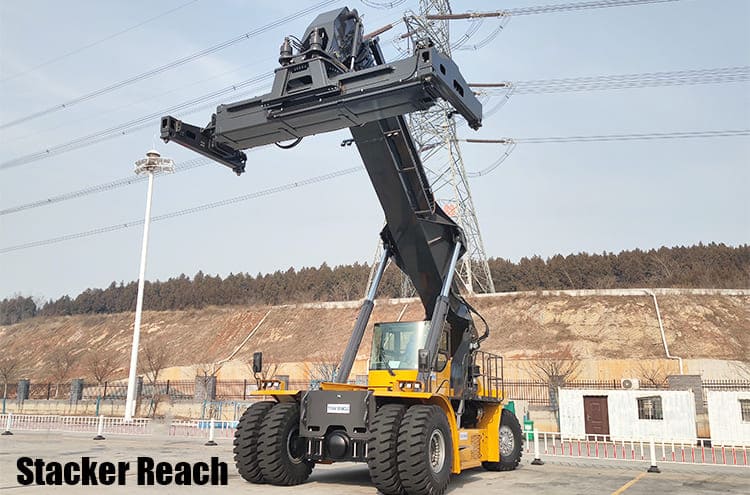 45 Ton Port Reach Stacker Truck Capacity in Brazil