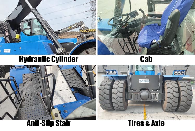 XCMG RS45 31CH Electric Reach Stacker Price Manufacturers in Brazil