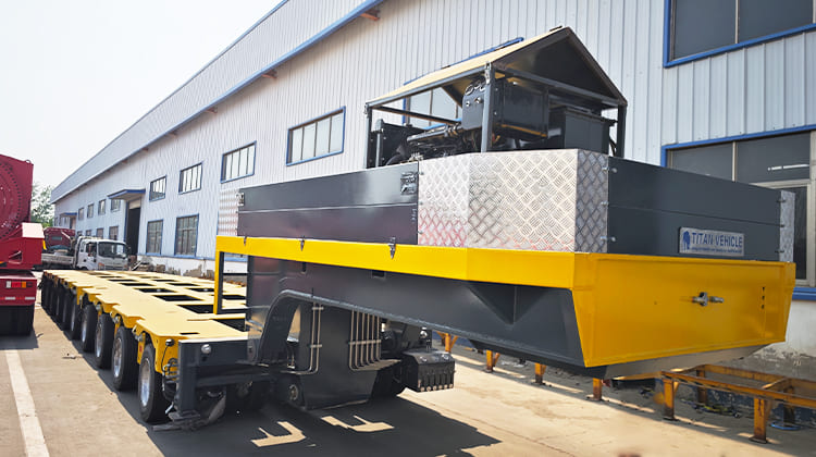 Multi Axle Modular Trailer Goldhofer SPMT Price for Sale in Mexico