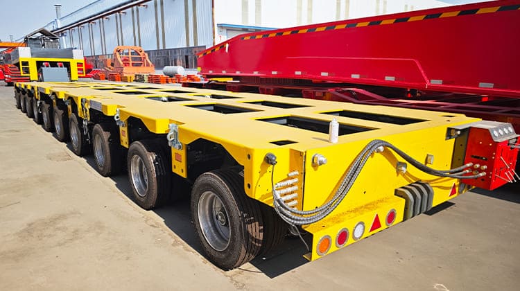 Multi Axle Modular Trailer Goldhofer SPMT Price for Sale in Mexico