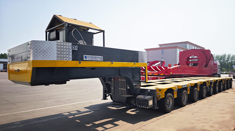 Multi Axle Modular Trailer Goldhofer SPMT Price for Sale in Mexico