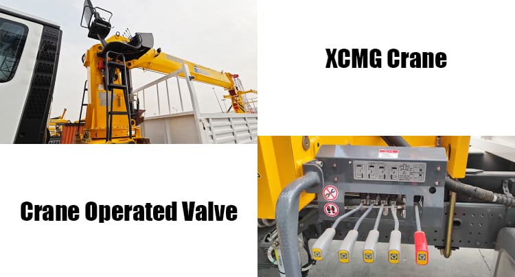 Howo Crane Truck with XCMG Crane in Papua New Guinea