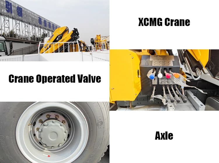 Howo Boom Truck with XCMG Boom in Papua New Guinea