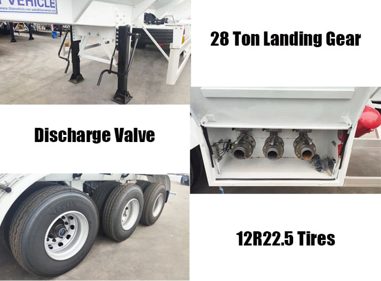 45000 Liters Diesel Fuel Tanker Trailer for Sale in Guam