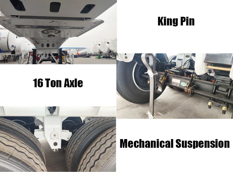 45000 Liters Diesel Fuel Tanker Trailer for Sale in Guam
