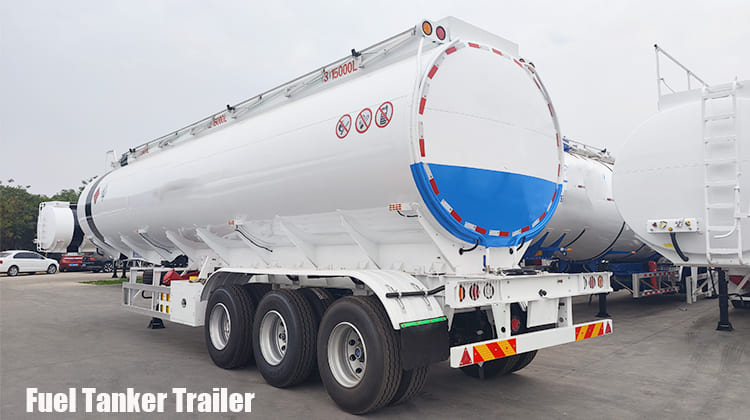45000 Liters Diesel Fuel Tanker Trailer for Sale in Guam