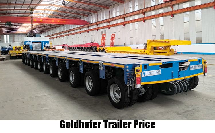 Goldhofer Trailer Price for Sale in Mexico Puerto de Manzanillo