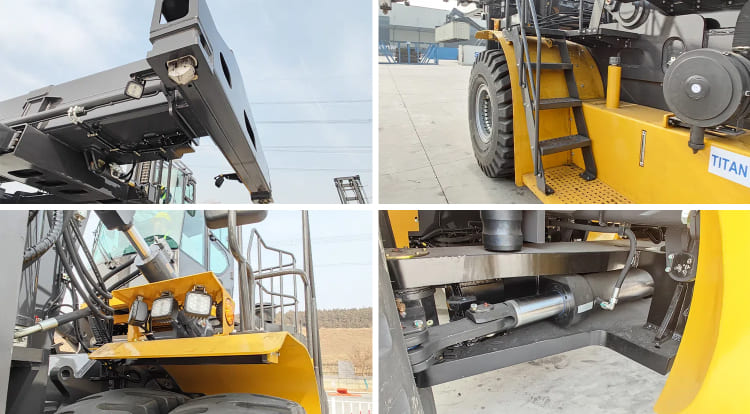 XCMG Electric Shipping Container Forklift Truck Price for Sale in Porto de Santos