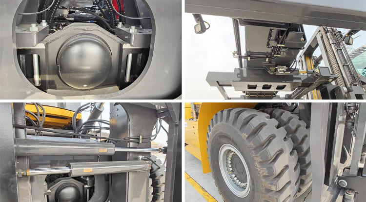 XCMG Electric Shipping Container Forklift Truck Price for Sale in Porto de Santos