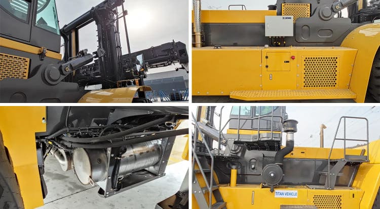 XCMG Electric Shipping Container Forklift Truck Price for Sale in Porto de Santos