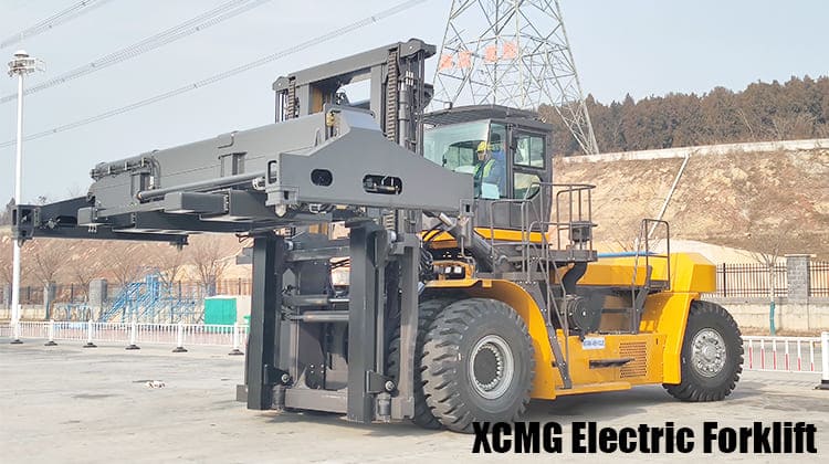 XCMG Electric Shipping Container Forklift Truck Price for Sale in Porto de Santos
