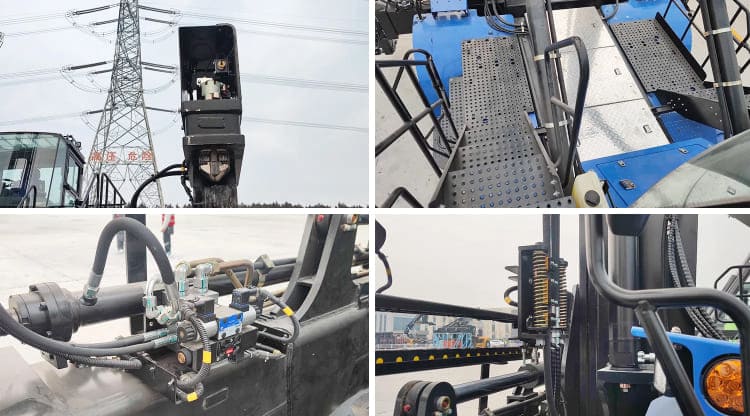Empty Shipping Telescopic Container Handler Truck for Sale in Brazil