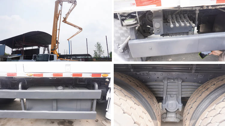 Concrete Pump Truck Price with Boom in Papua New Guinea