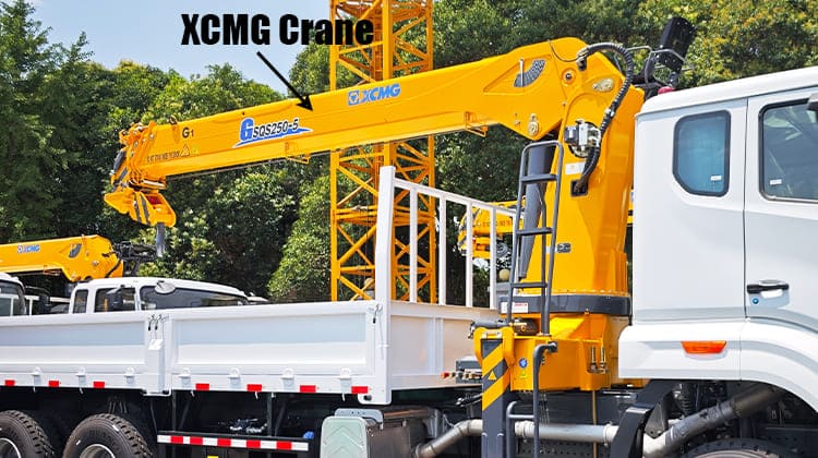 XCMG Truck Mounted Crane for Sale in Papua New Guinea