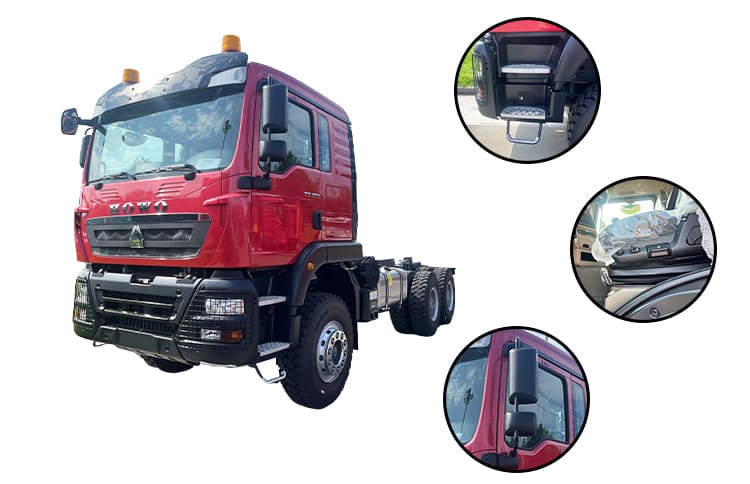 Sinotruk Howo Price TX Tractor Trucks for Sale in Guam