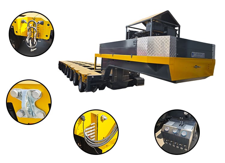 Goldhofer Multi Axle Trailer Modular SPMT Price for Sale in Indonesia