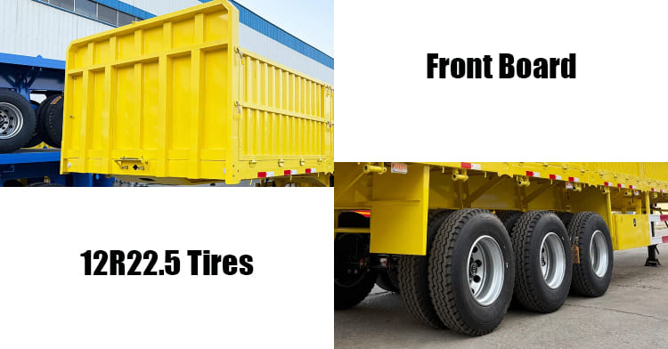 3 Axle Side Wall Semi Trailer for Sale in Guam