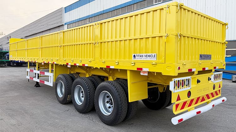 3 Axle Side Wall Semi Trailer for Sale in Guam