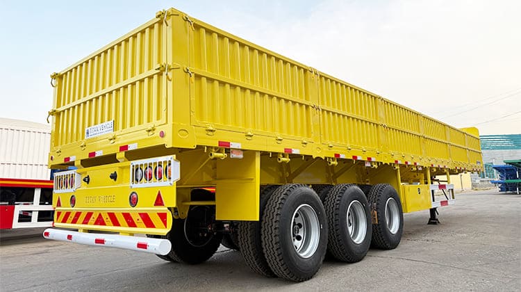 3 Axle Side Wall Semi Trailer for Sale in Guam
