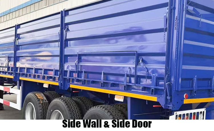 60 Ton Cargo Semi Side Board Trailer for Sale in Guam