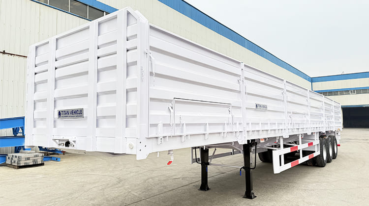 Tri Axle Drop Side Grain Trailer for Sale in Guam