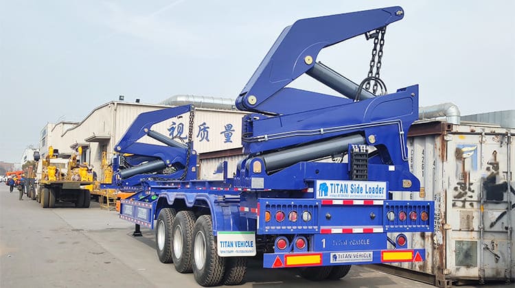 37 Ton Hammar Side Loader Trailer for Sale in Mexico