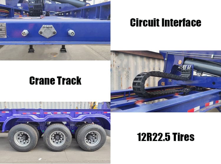 37 Ton Hammar Side Loader Trailer for Sale in Mexico