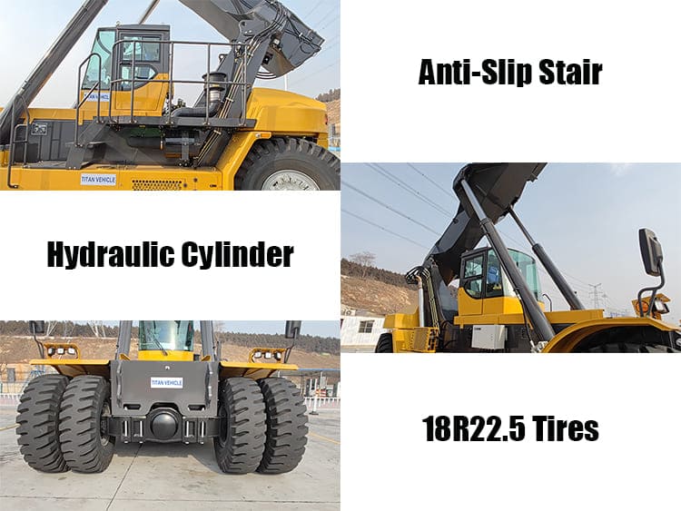 RS45 31CH Reach Stacker Truck | Electric Reachstackers in Mexico