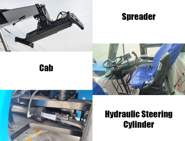 Empty Container Reach Stacker Machine for Sale in Mexico