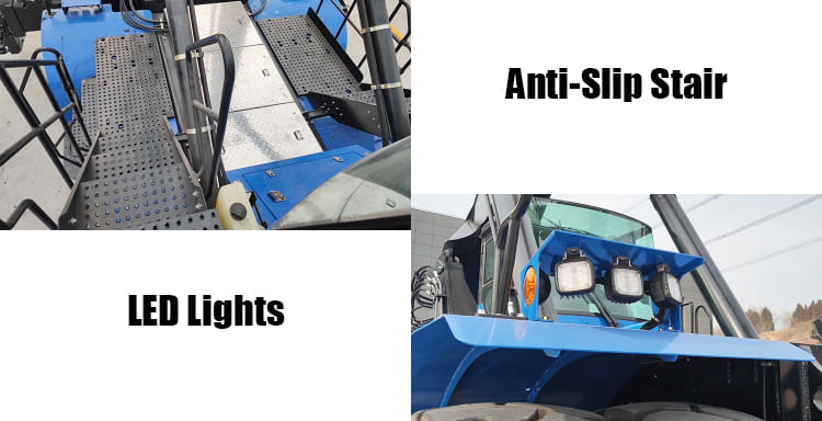 Empty Container Reach Stacker Machine for Sale in Mexico