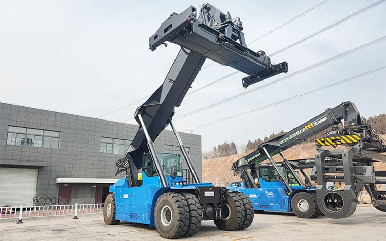 Empty Container Reach Stacker Machine for Sale in Mexico