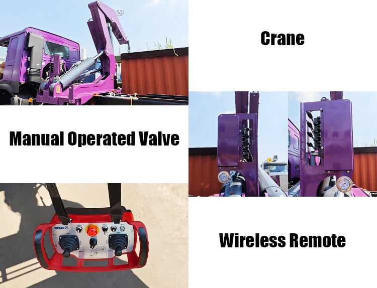 Hammar Side Loader Trailer Truck for Sale in Papua New Guinea