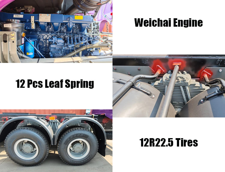 Hammar Side Loader Trailer Truck for Sale in Papua New Guinea