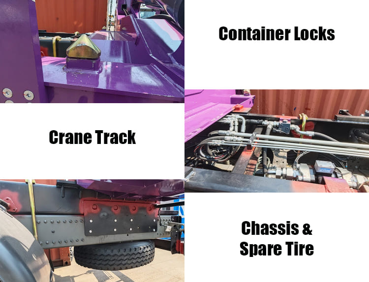 Hammar Side Loader Trailer Truck for Sale in Papua New Guinea