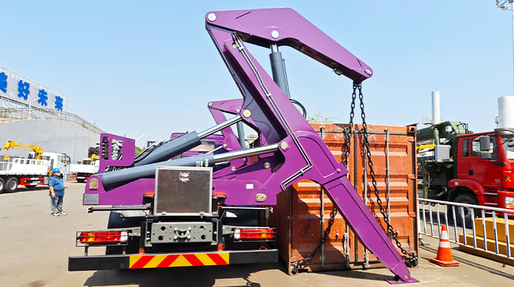 Hammar Side Loader Trailer Truck for Sale in Papua New Guinea