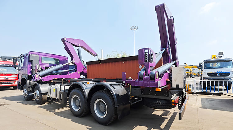 Hammar Side Loader Trailer Truck for Sale in Papua New Guinea