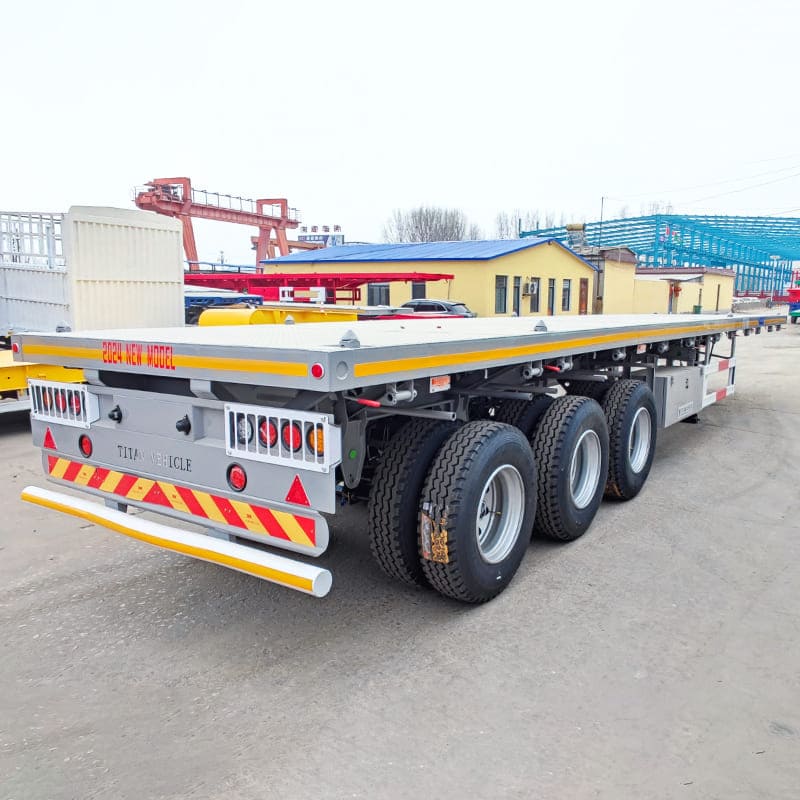 3 Axle 40 Feet Flatbed Trailer