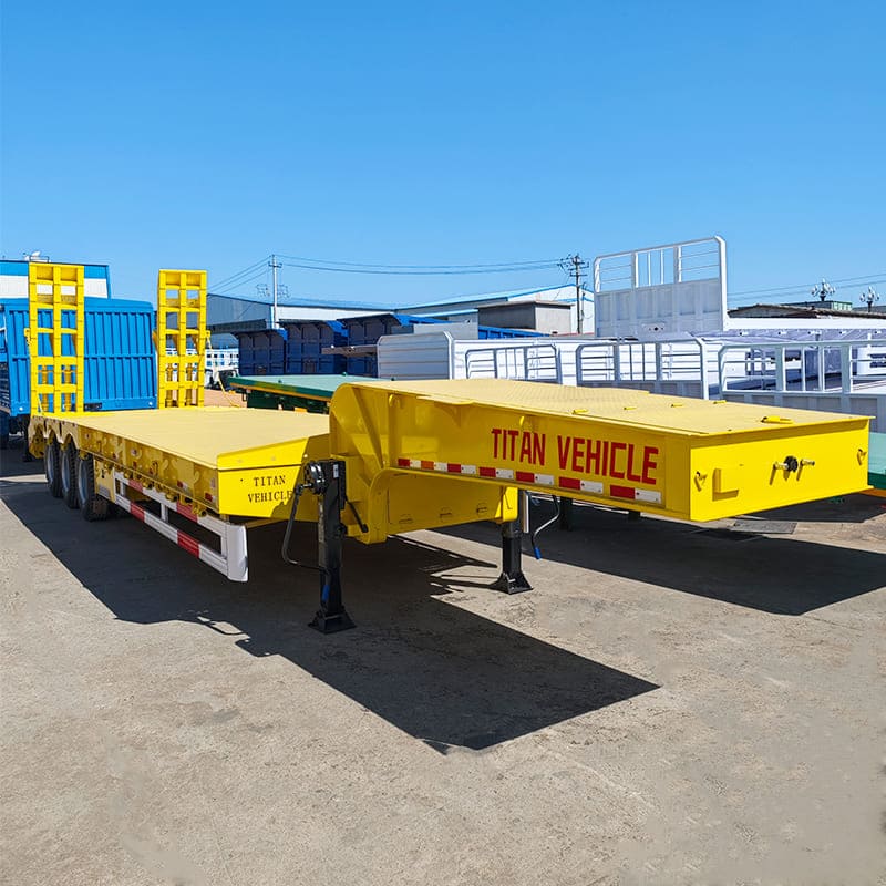 3 Axle Low Bed Trailer 