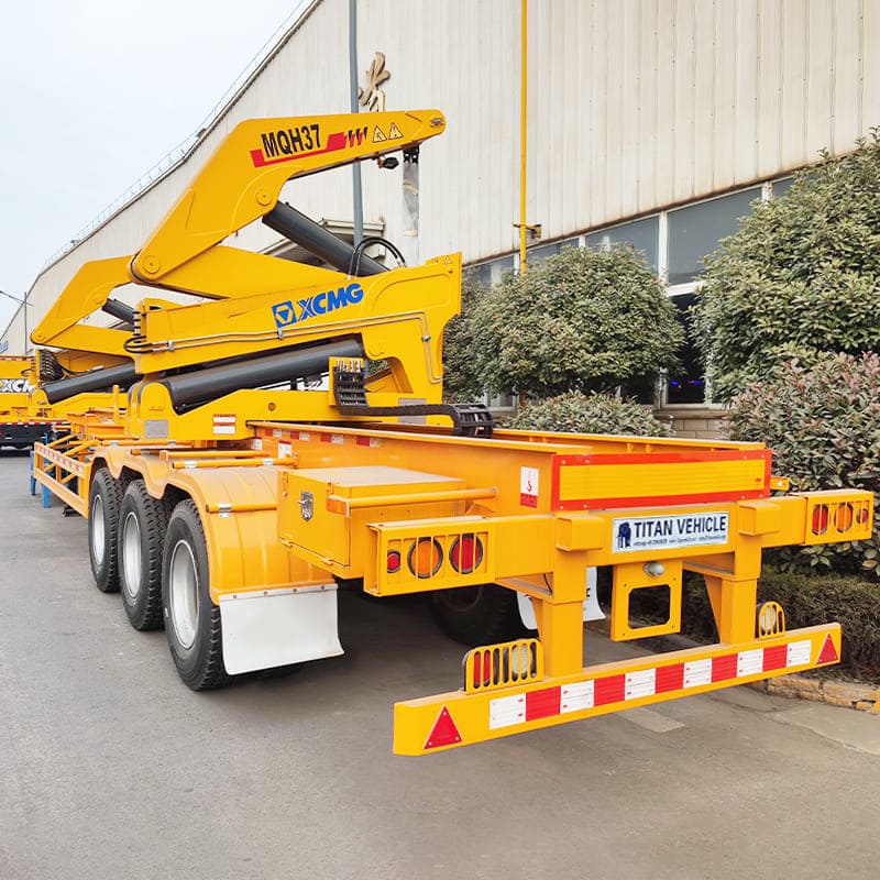 37 Ton Steelbro Sidelifter Container Trailer