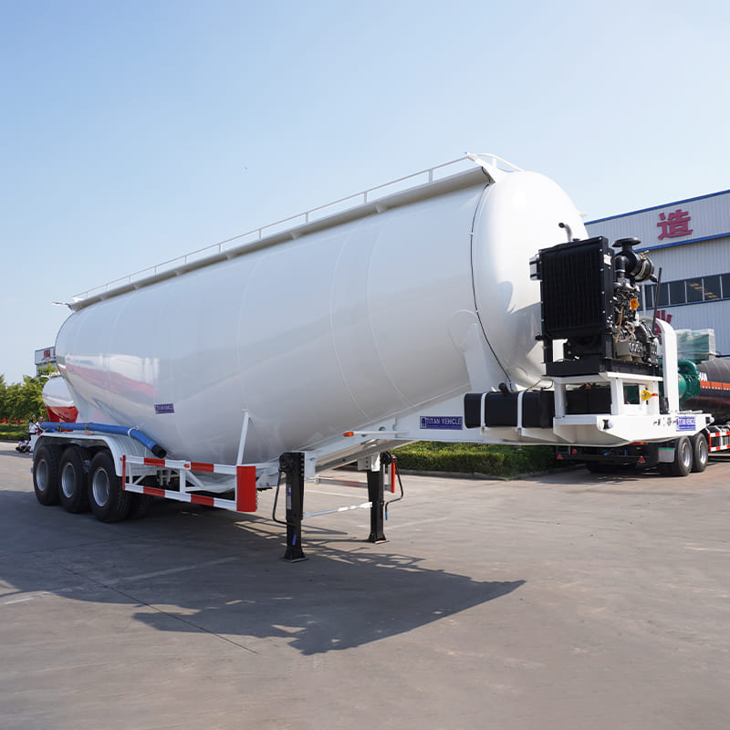 Tri Axle Silo Cement Tanker Trailer