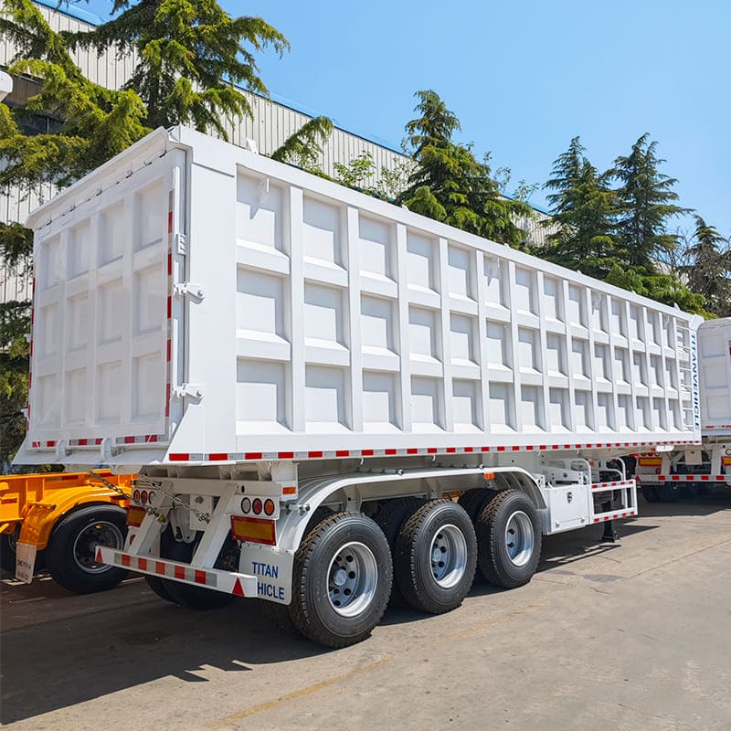Tri Axle Hydraulic Tipper Trailer