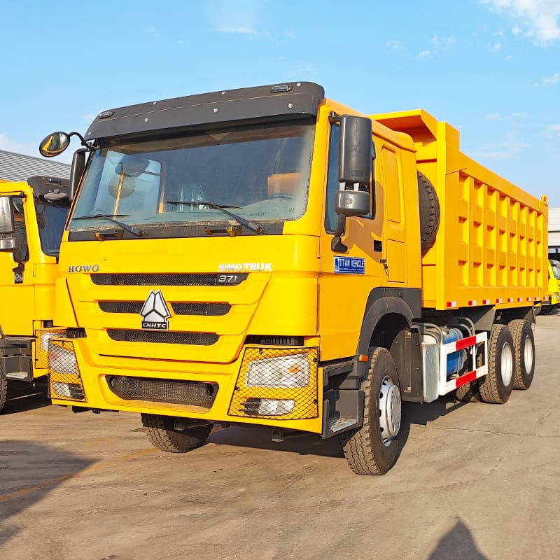 CNHTC Howotruck Used Dump Truck