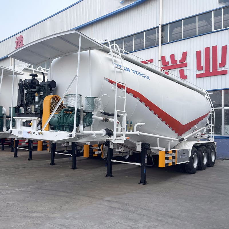 3 Axle Dry Bulk Tanks Trailer