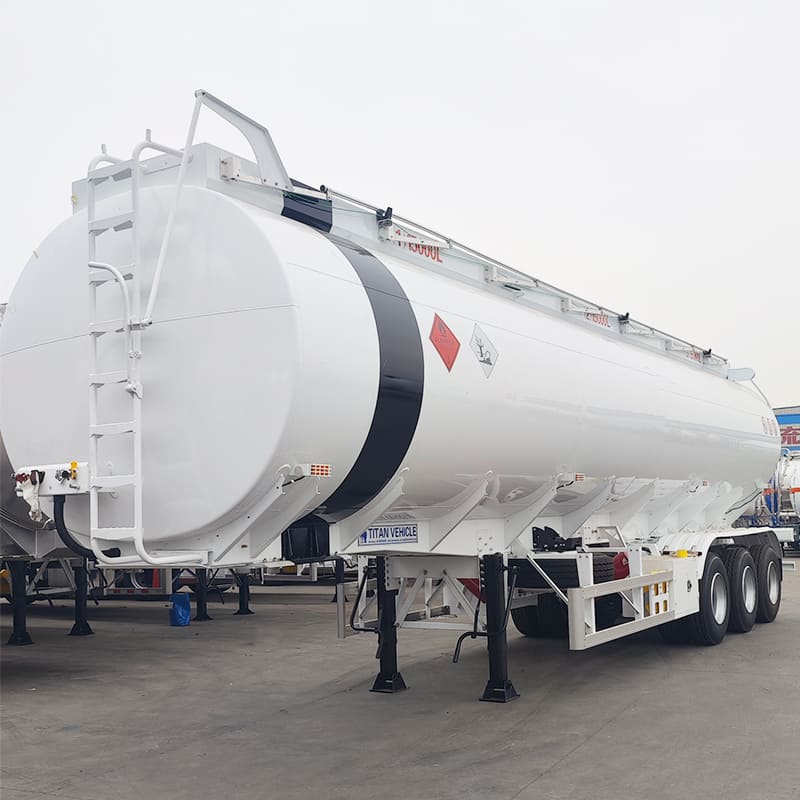 45000 Liters Diesel Fuel Tanker Trailer